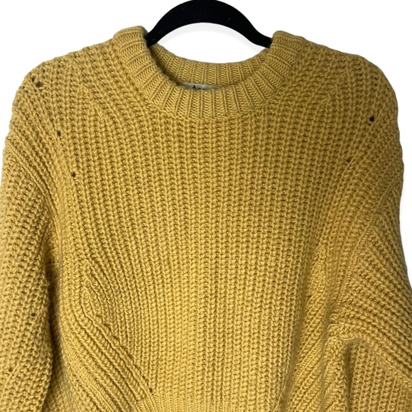 Acne Studios Yellow Chunky Sweater Hira - Picture 3 of 9